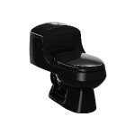 Sanitario Montecarlo Alongado Single Negro