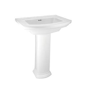 Lavamanos Piamonte con Pedestal Blanco