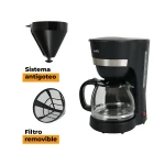 Cafetera Kalley 10 Tazas K-CN10 negro
