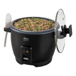 Arrocera Oster 7 Tazas Negra