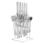 Juego de Cubiertos Lisboa 24 Piezas con Soporte