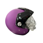 CASCO JET ZEUZ 507  morado mate