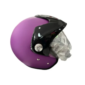 CASCO JET ZEUZ 507  morado mate