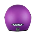 CASCO JET ZEUZ 507  morado mate