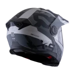 CASCO XSPORT MULTIPROPOSITO ABATIBLE 165 Amtop Gris Negro Mate