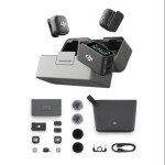 Microfono DJI Mic 3 (2 TX + 1 RX + Charging Case)